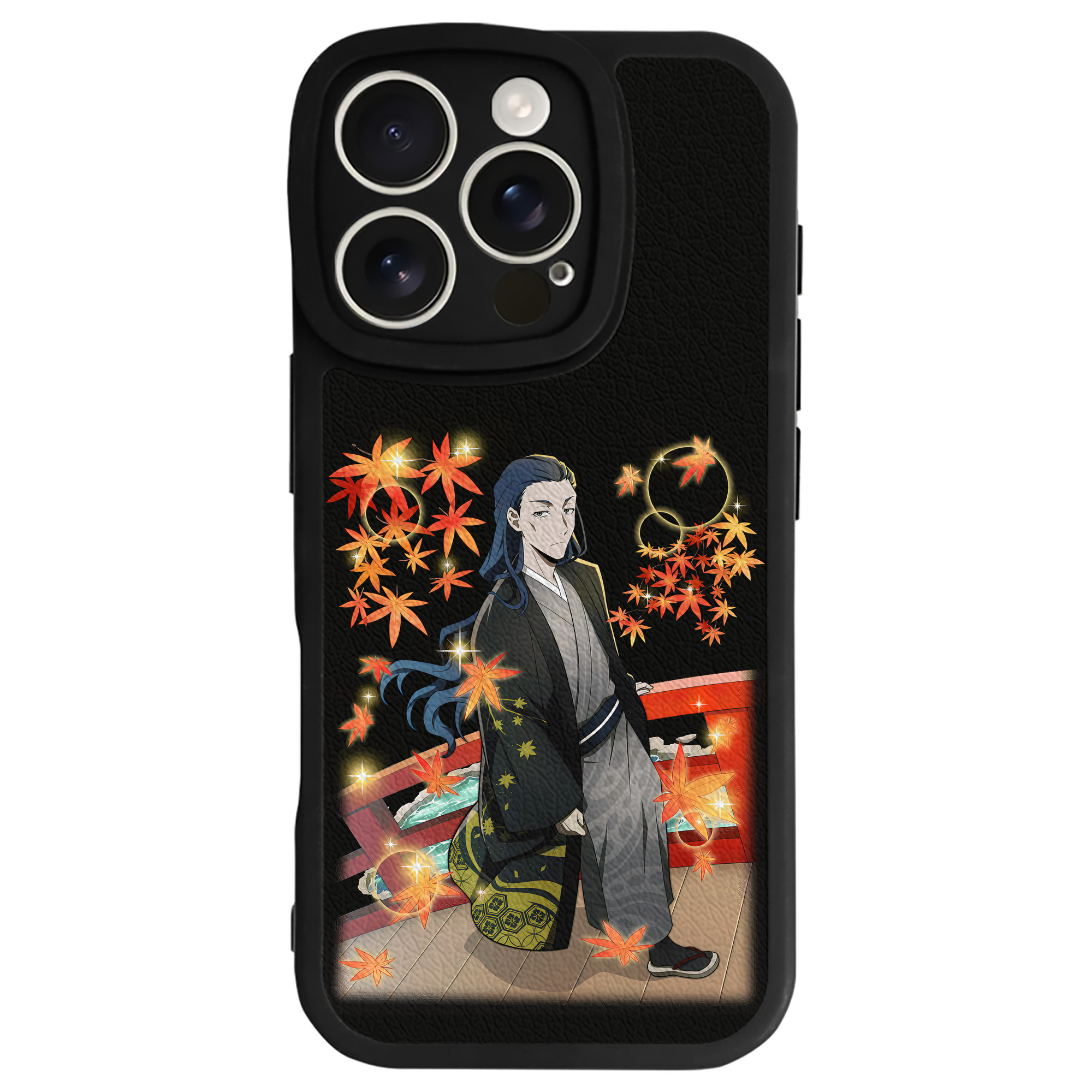 （画像用） 文豪ストレイドッグス Bungo Stray Dogs 【iPhone 16シリーズ対応】シリコンスマホケース（レザー調） 材質：シリコン